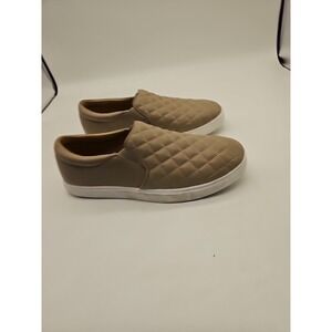 STQ Loafers Women Memory Foam Slip On Sneakers Comfort Shoes Size 11 Tan